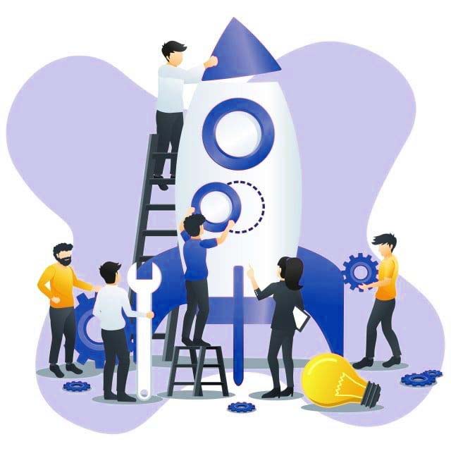 Business people collaborating